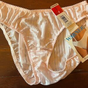Warner's Women's bright stripes vintage underwear